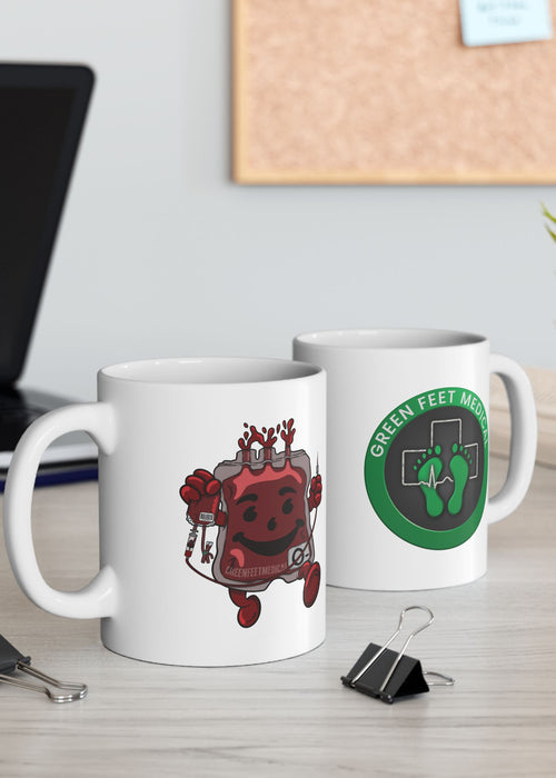 Green Feet Medical 11 oz Mug
