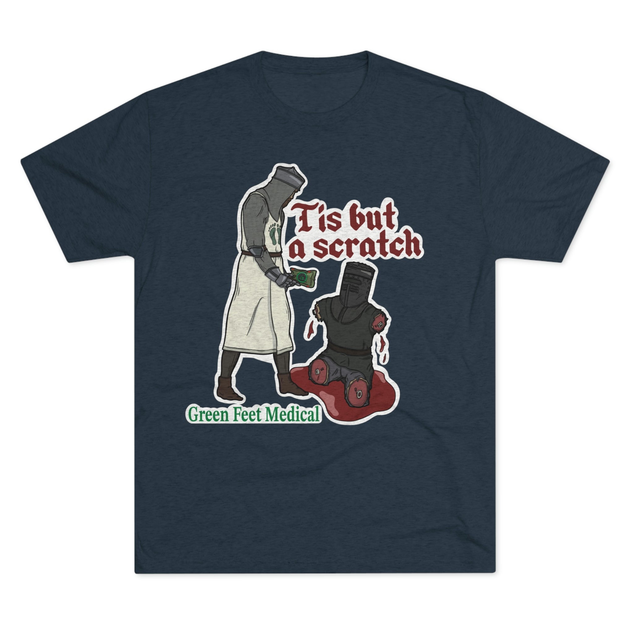 Tis But a Scratch Unisex Tri-blend