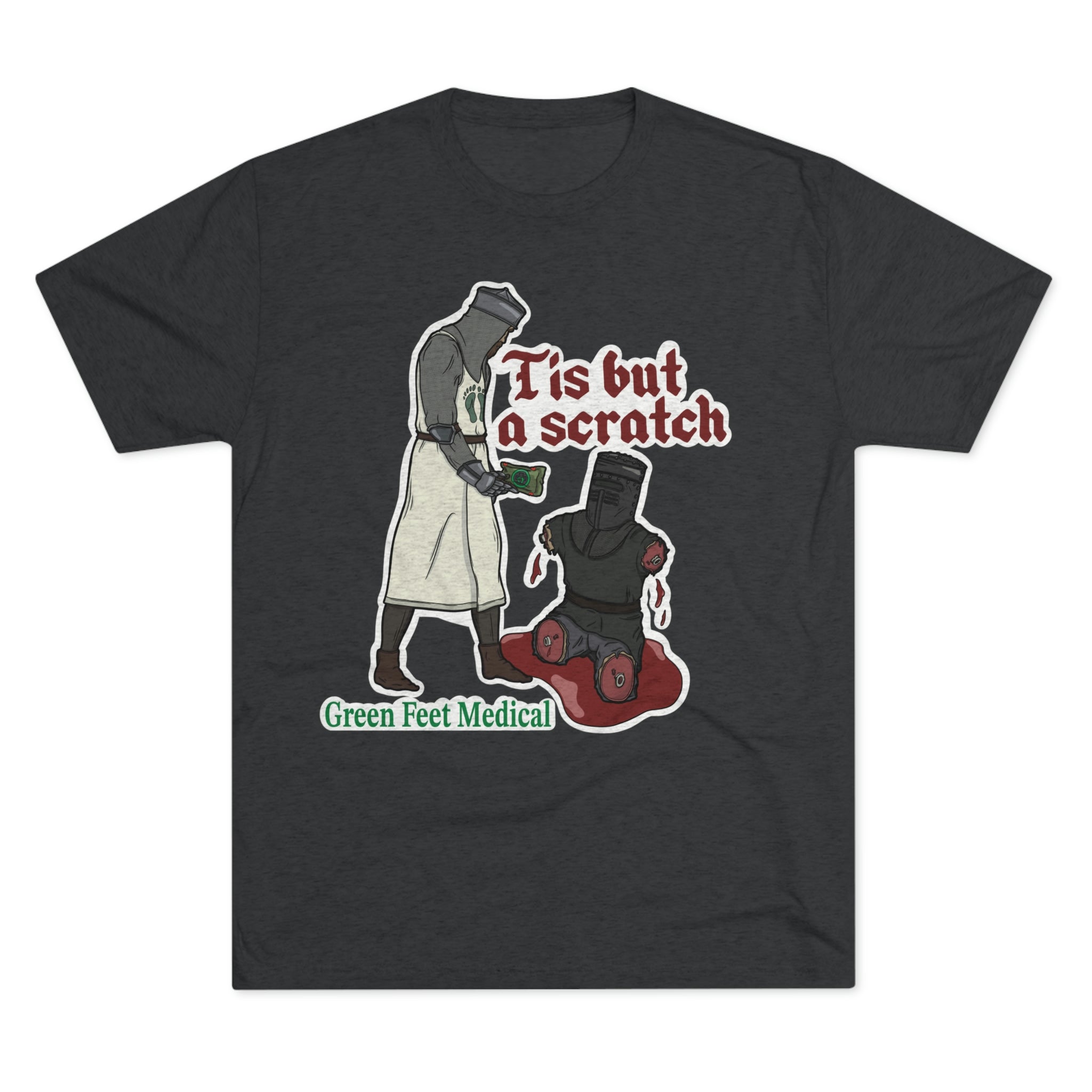 Tis But a Scratch Unisex Tri-blend
